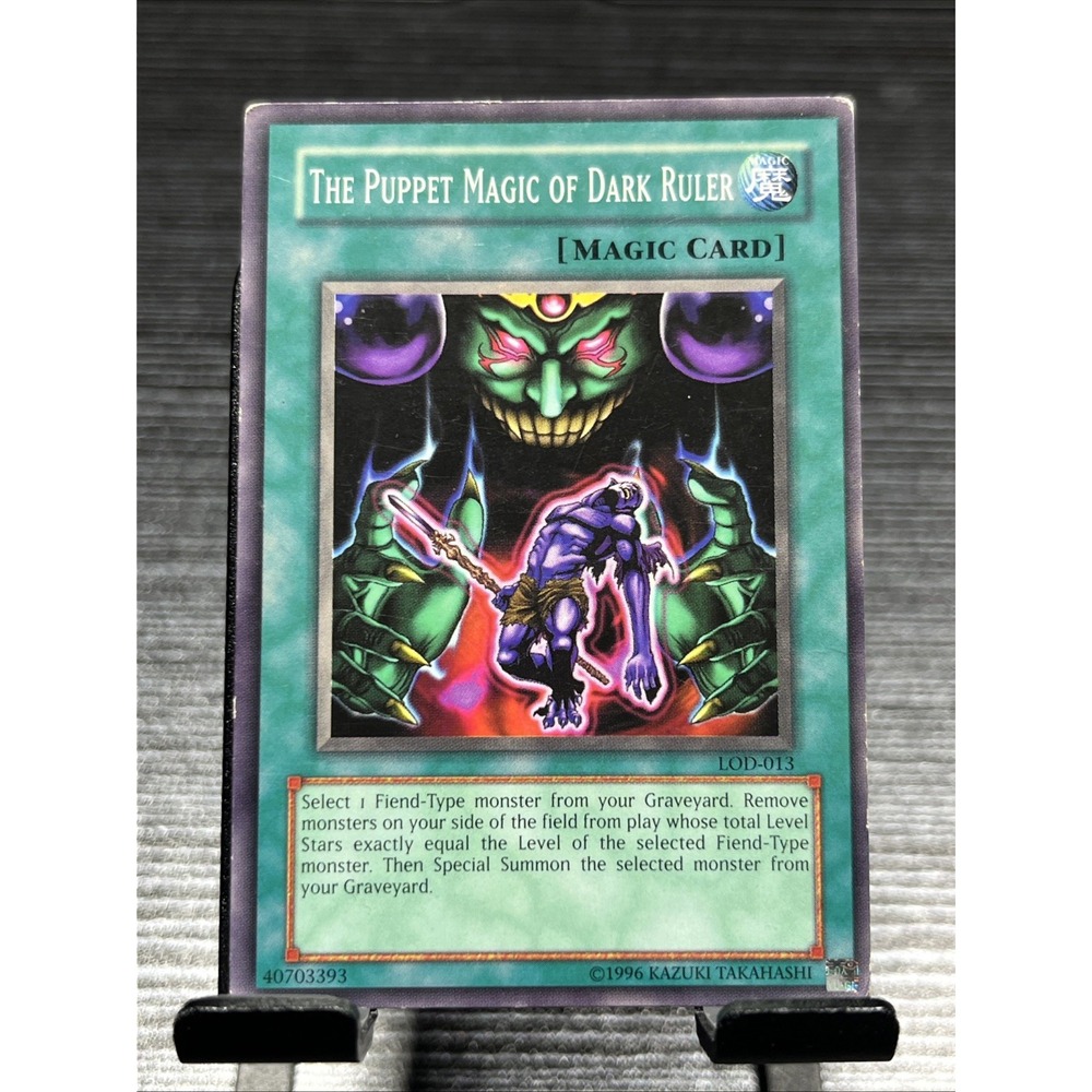 The Puppet Magic of Dark Ruler LOD-013 Yu-Gi-Oh! Common – Lightly Played‎